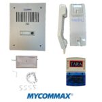 پکیج کامل آیفون صوتی کوماکس (Commax) اصل کره؛ شامل گوشی، قفل‌بازکن و ترانس اورجینال